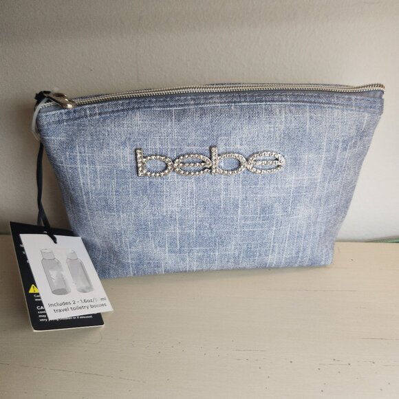 Bebe- NWT-Travel Bag with mini sized bottles! - Picture 5 of 9